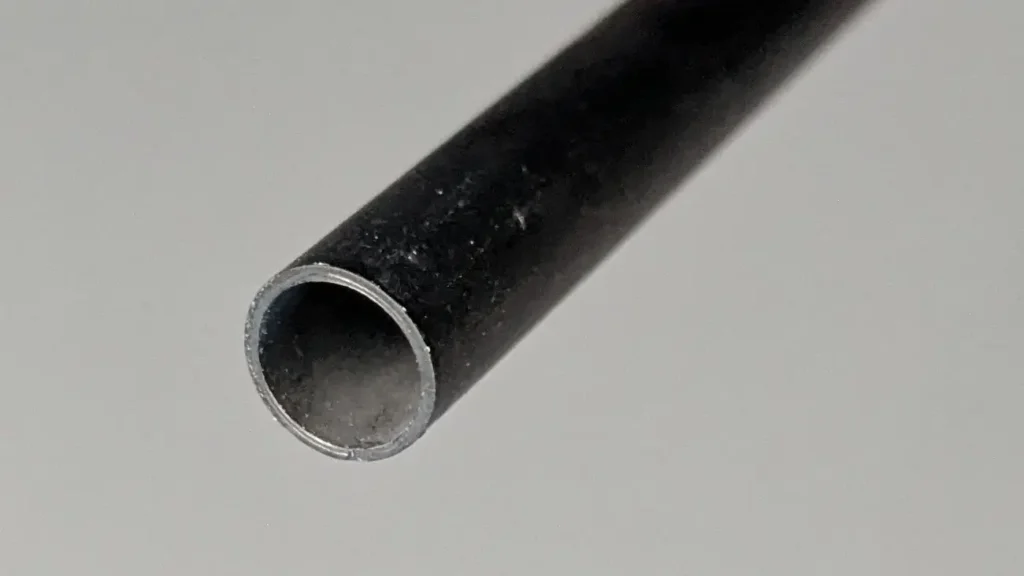 Schaft aus Carbon in Nahaufnahme